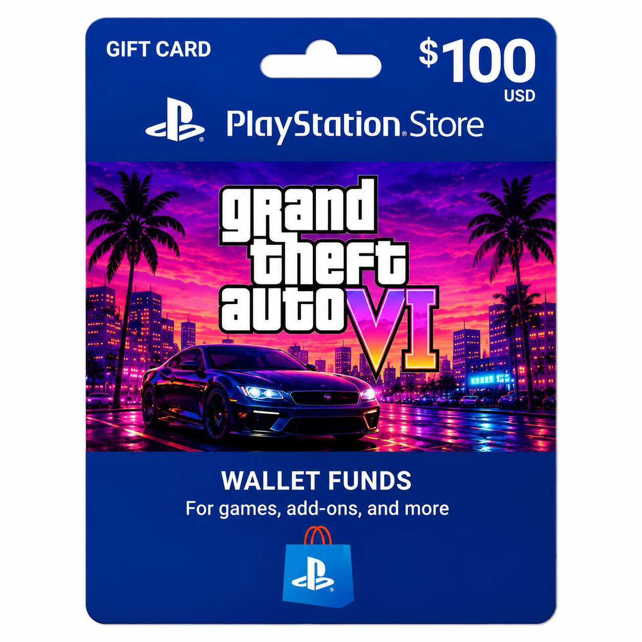 PlayStation Store Gift Card $100 USD (USA Region) – Digital Code