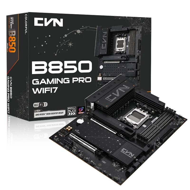 Colorful CVN B850 GAMING PRO WIFI7 V14 AMD5 Motherboard