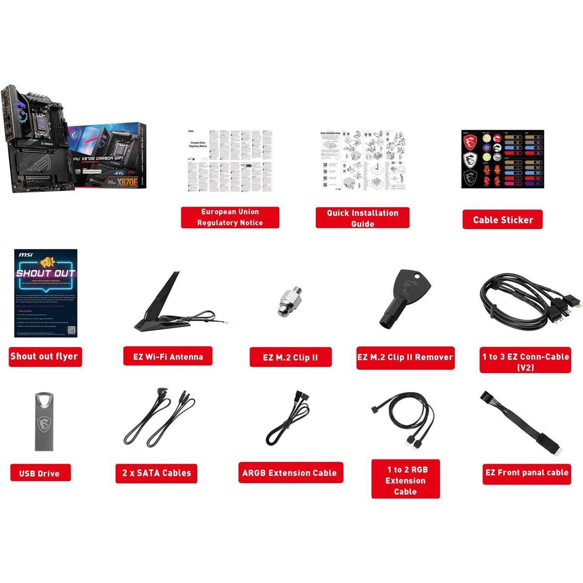 MSI MAG X870E CARBON WIFI