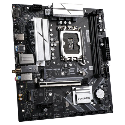 COLORFUL BATTLE-AX B860M-P WIFI V20 DDR5 Intel Core Ultra Series 2 microATX Motherboard