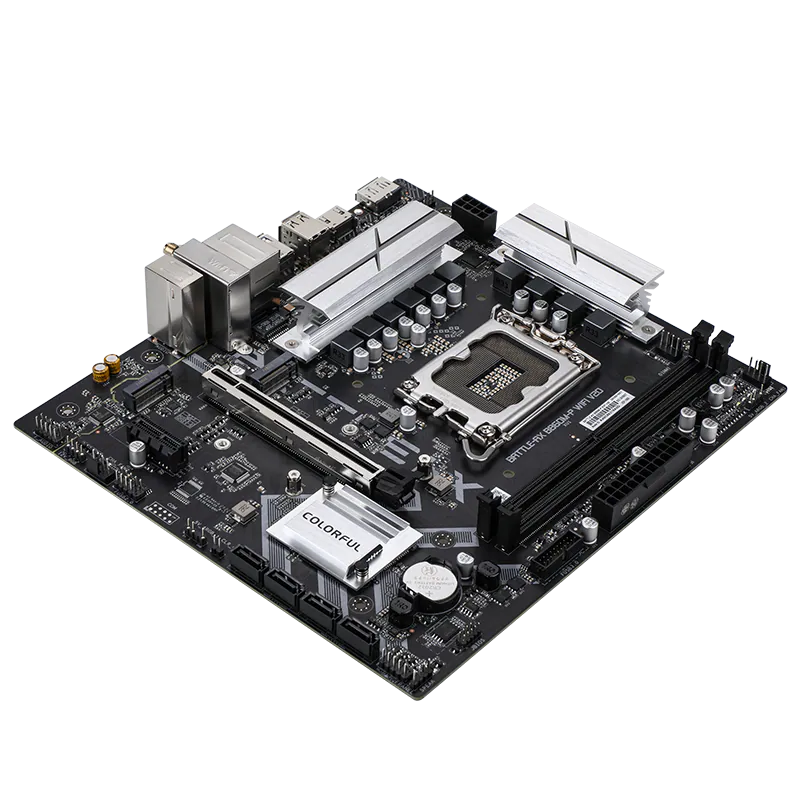 COLORFUL BATTLE-AX B860M-P WIFI V20 DDR5 Intel Core Ultra Series 2 microATX Motherboard
