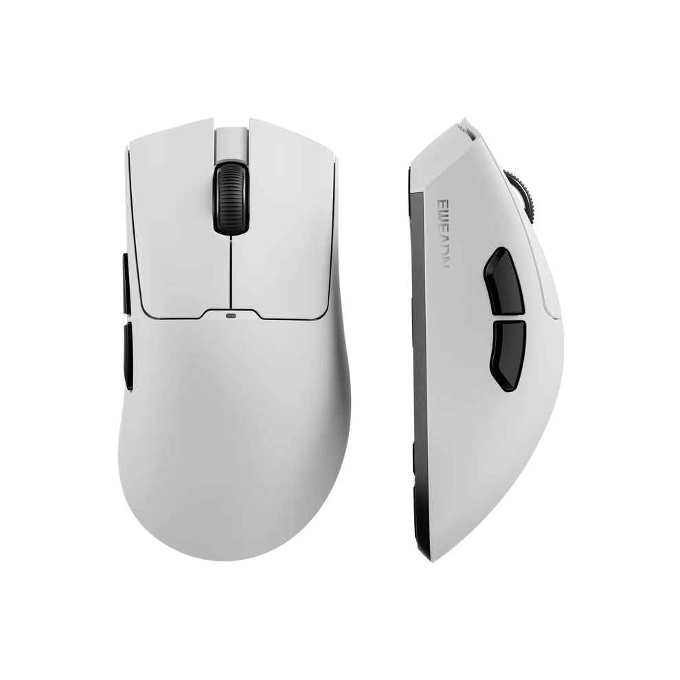 EWEADN A5 Pro Tri-Mode Wireless Gaming Mouse White/Black/Red