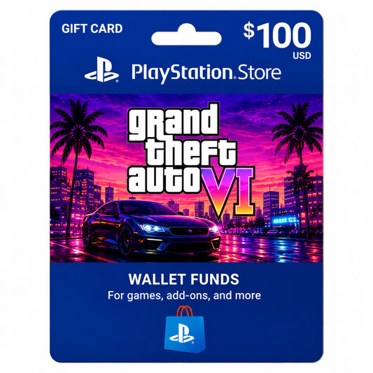 PlayStation Store Gift Card $100 USD (USA Region) – Digital Code