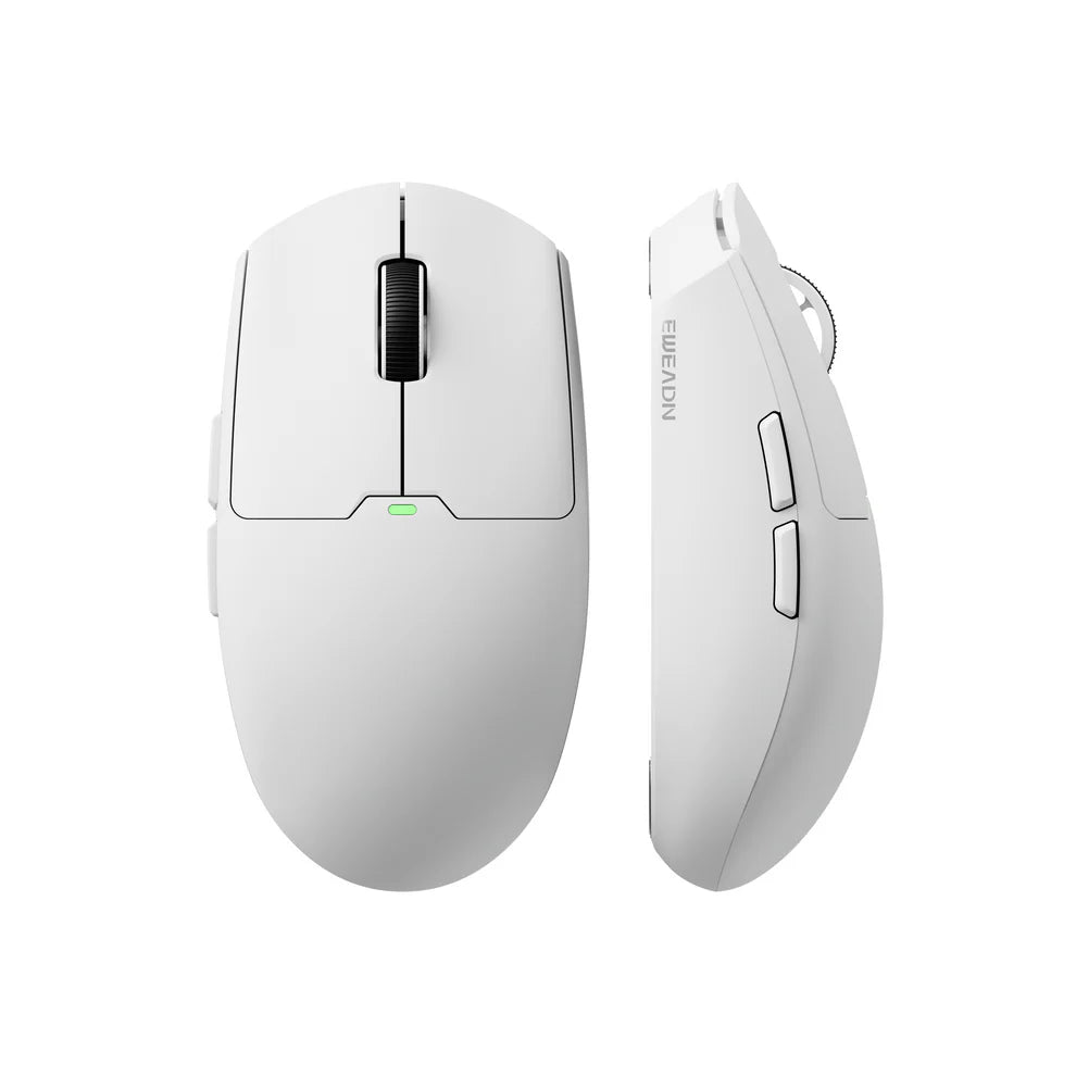 EWEADN E11 Pro Tri-Mode Wireless Gaming Mouse Pink/White