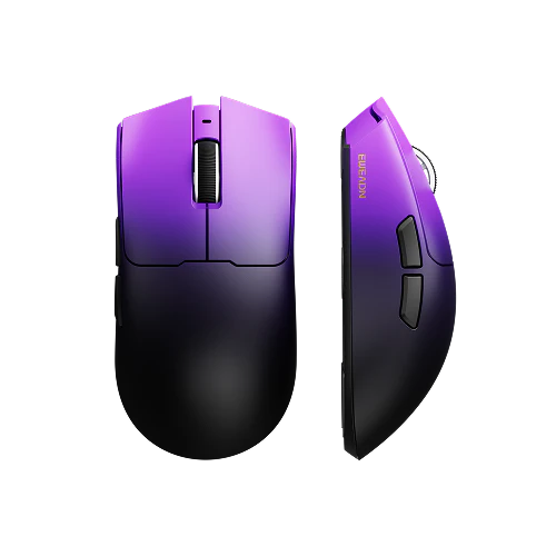 EWEADN S9 Pro Tri-Mode Wireless Gaming Mouse Red/Purple