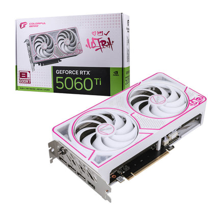 COLORFUL GeForce RTX 5060 ti Ultra W Duo OC 8GB-V Gaming Graphics Card