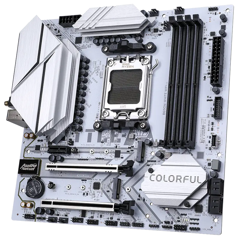 Colorful Battle-Ax B650M-White Wifi V15 DDR5 AMD AM5 microATX Motherboard