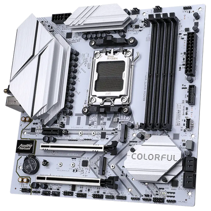 Colorful Battle-Ax B650M-White Wifi V15 DDR5 AMD AM5 microATX Motherboard