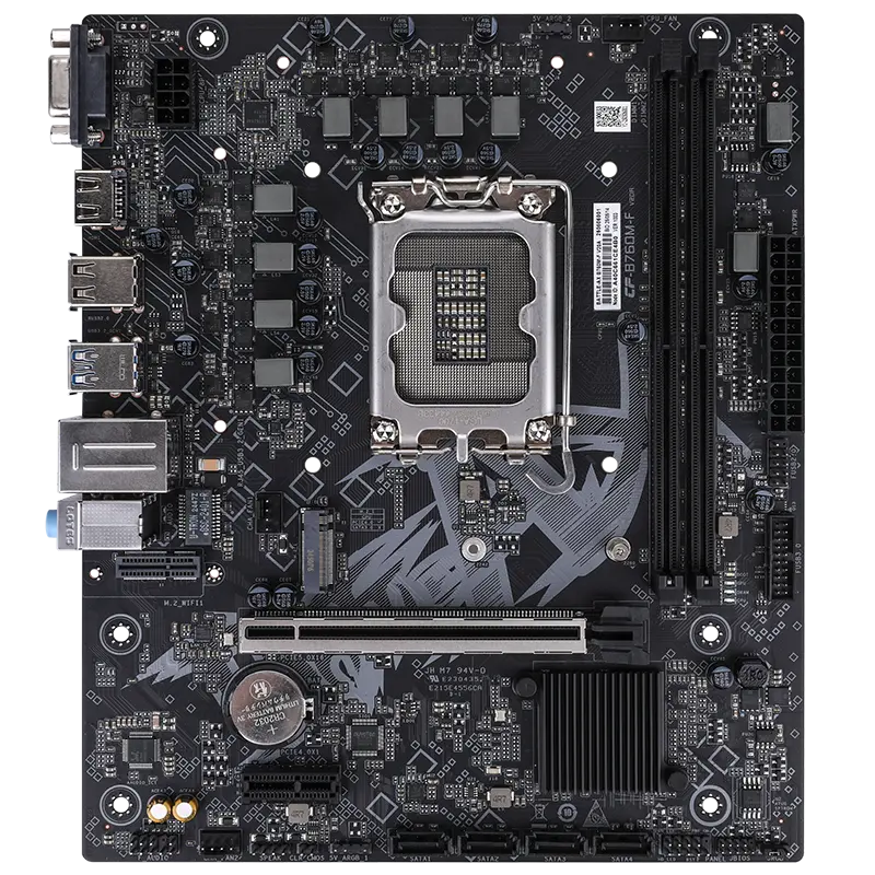 Colorful Battle-AX B760M-F V20A DDR4 Intel 12/13/14th Gen microATX Motherboard