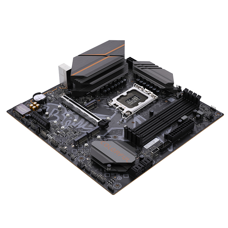 COLORFUL BATTLE-AX B760M-PLUS WIFI D5 V20 Intel 12/13/14th Gen DDR5 microATX Motherboard