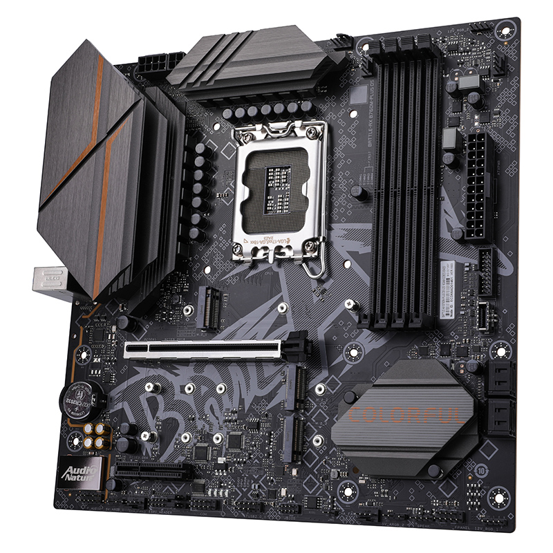 COLORFUL BATTLE-AX B760M-PLUS WIFI D5 V20 Intel 12/13/14th Gen DDR5 microATX Motherboard