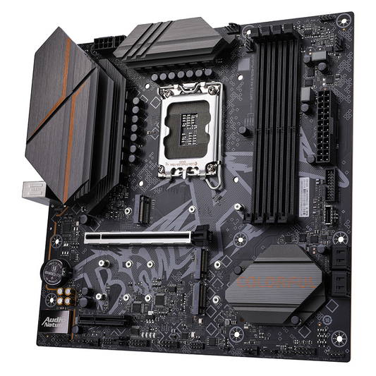 COLORFUL BATTLE-AX B760M-PLUS WIFI D5 V20 Intel 12/13/14th Gen DDR5 microATX Motherboard