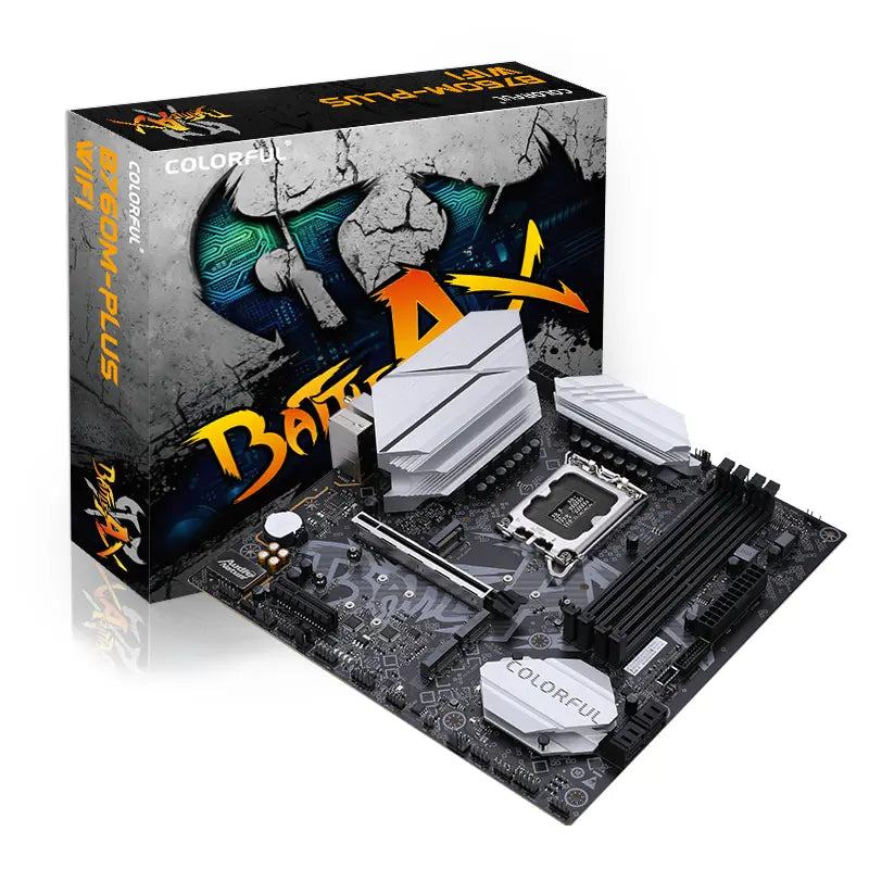 COLORFUL BATTLE-AX B760M-PLUS WIFI V20 DDR4 Intel LGA1700 microATX Motherboard