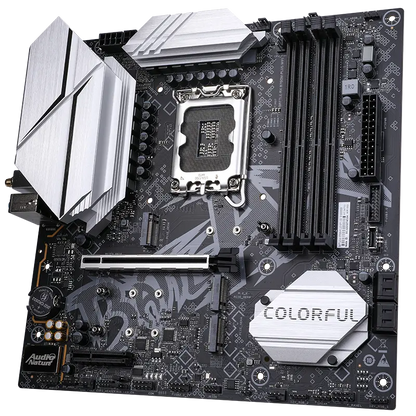 COLORFUL BATTLE-AX B760M-PLUS WIFI V20 DDR4 Intel LGA1700 microATX Motherboard