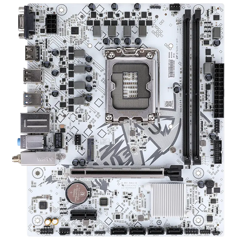 Colorful Battle-AX B760M-T Wifi V21A DDR4 Intel 12/13/14th Gen microATX Motherboard