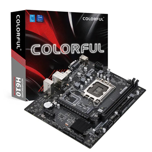 Colorful H610M-D V20A DDR4 Intel 12/13/14th Gen microATX Motherboard