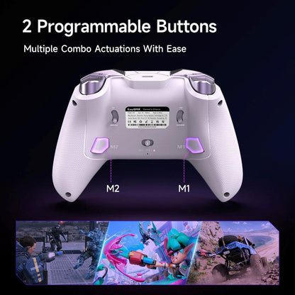 EasySMX D10 Farout Purple Wireless Gamepad Pro Controller