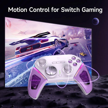 EasySMX D10 Farout Purple Wireless Gamepad Pro Controller