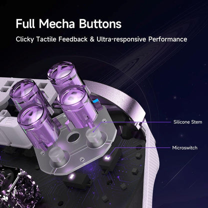 EasySMX D10 Farout Purple Wireless Gamepad Pro Controller