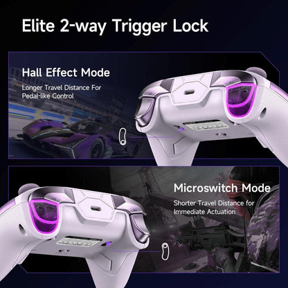 EasySMX D10 Farout Purple Wireless Gamepad Pro Controller