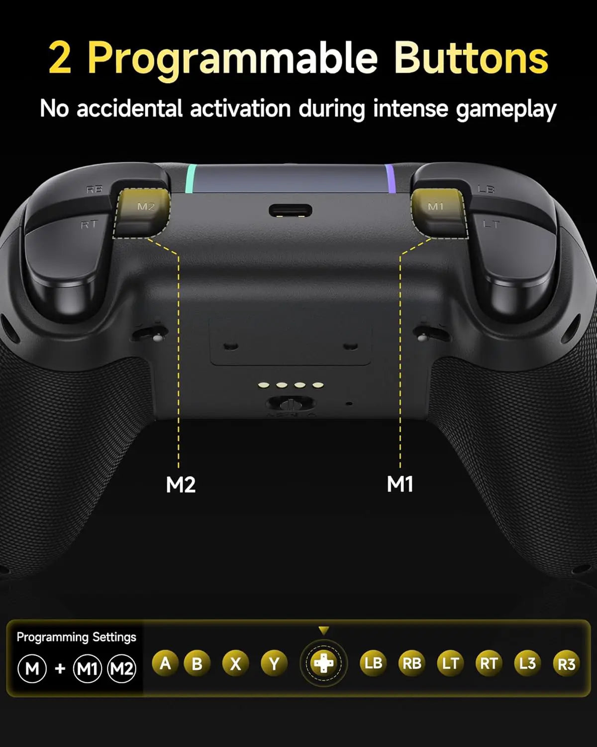 EasySMX X05 Pro Wireless PC Controller – Black