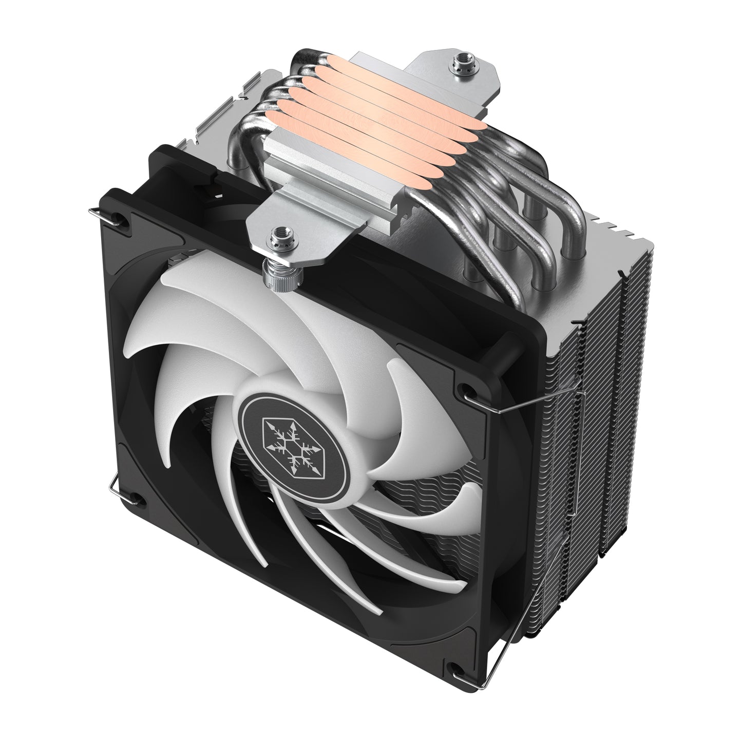 SilverStone Frost Mage 600 ARGB High-performance 120mm PWM Single Tower CPU Cooler with Six Heatpipes