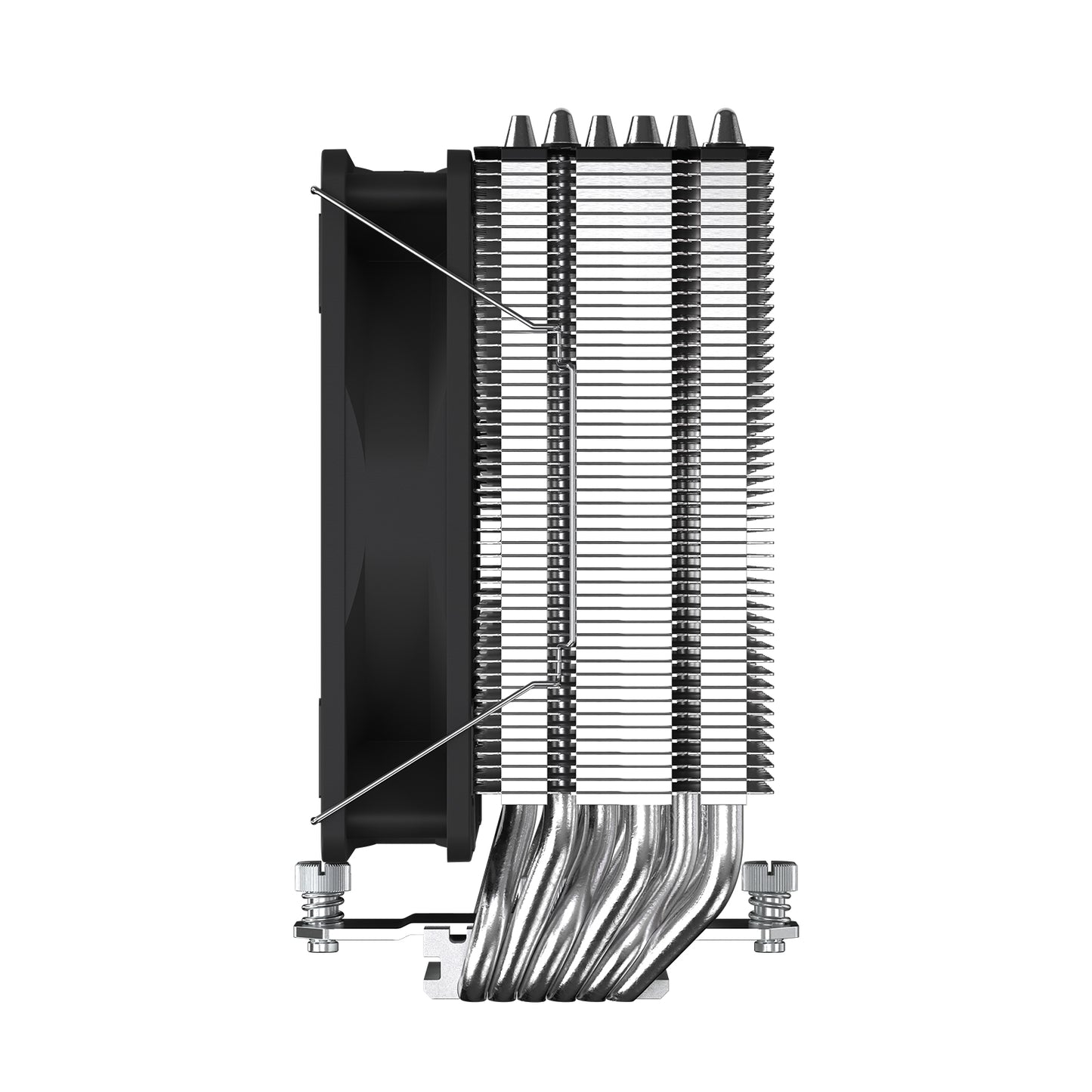 SilverStone Frost Mage 600 ARGB High-performance 120mm PWM Single Tower CPU Cooler with Six Heatpipes
