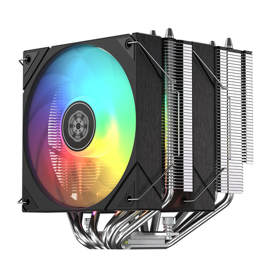 SilverStone Frost Mage 620 ARGB Dual tower CPU cooler with 6 heat-pipes and 120mm PWM controlled fans