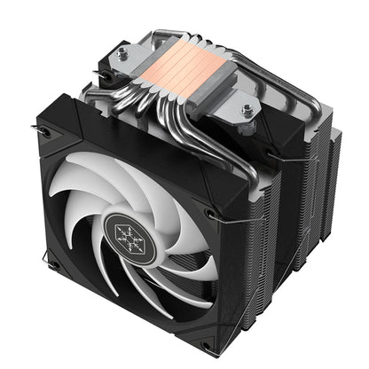 SilverStone Frost Mage 620 ARGB Dual tower CPU cooler with 6 heat-pipes and 120mm PWM controlled fans