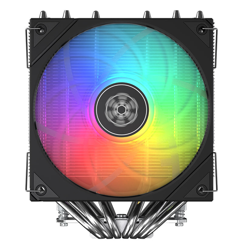 SilverStone Frost Mage 620 ARGB Dual tower CPU cooler with 6 heat-pipes and 120mm PWM controlled fans