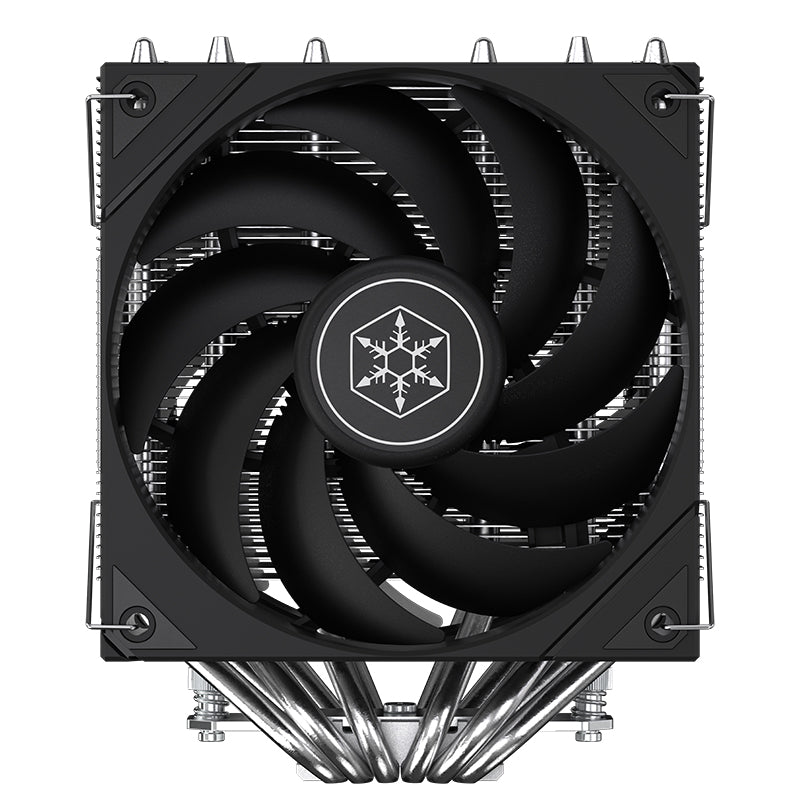 SilverStone Frost Mage 620 ARGB Dual tower CPU cooler with 6 heat-pipes and 120mm PWM controlled fans