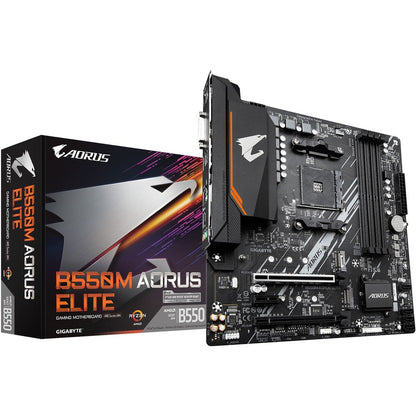 Gigabyte B550M AORUS ELITE AMD AM4 microATX Motherboard