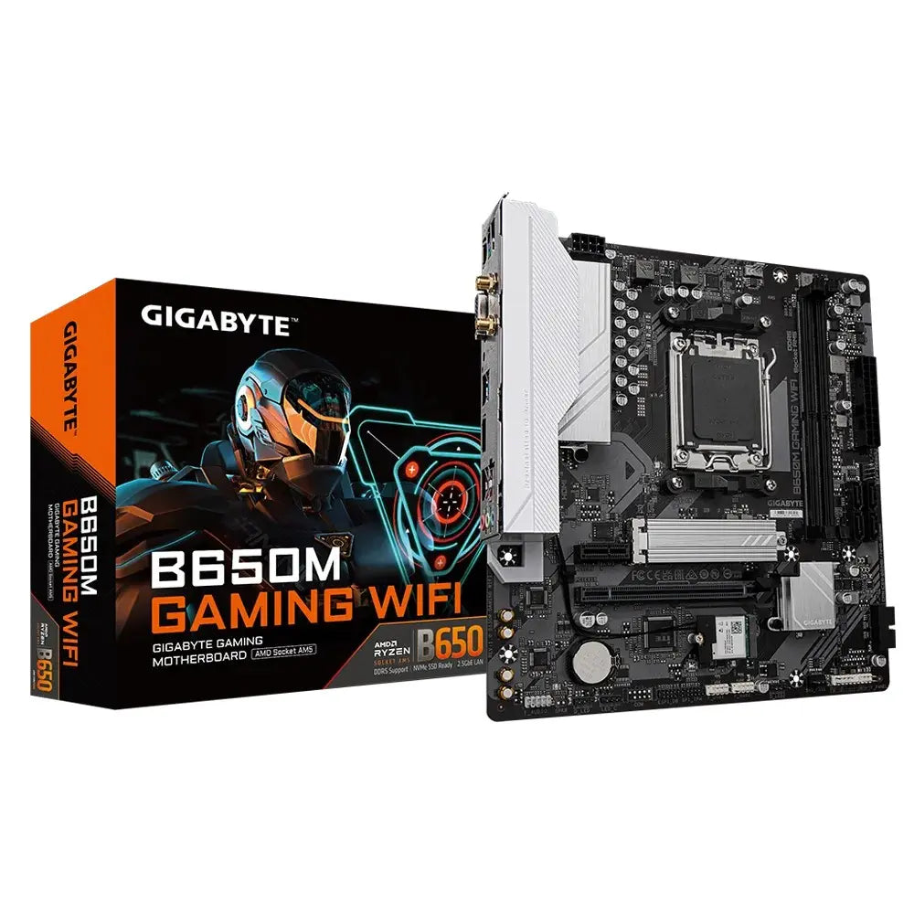 Gigabyte B650M Gaming WiFi DDR5 AMD AM5 microATX Motherboard