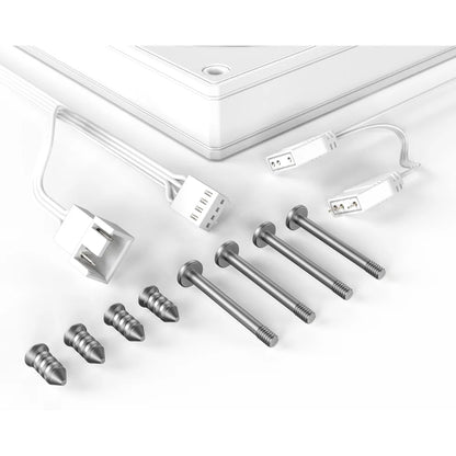 ID-Cooling AS-120-ARGB-K Trio 120mm ARGB PWM Fan Kit - White