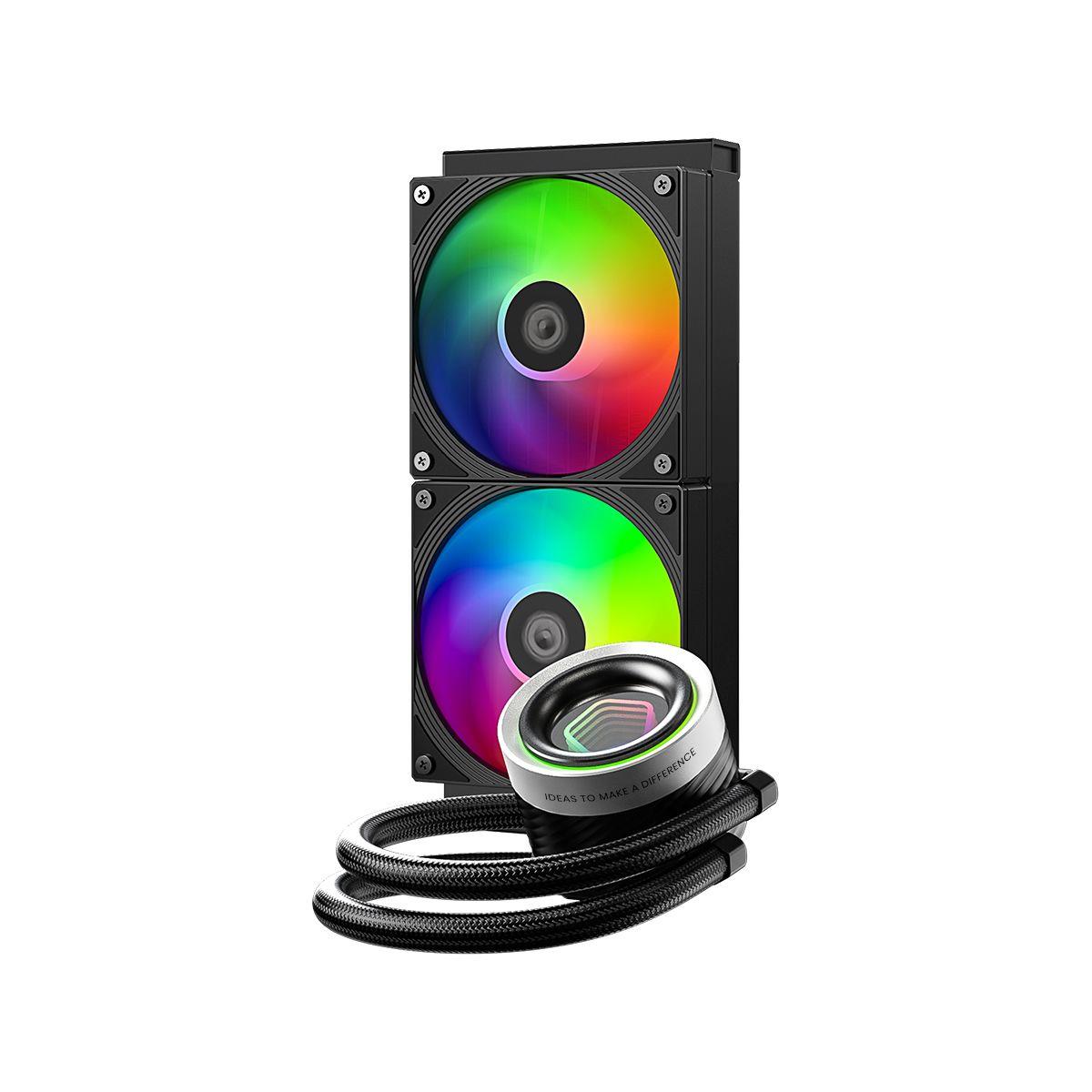 ID-Cooling FX240 INF ARGB AIO 240mm Liquid CPU Cooler - Black