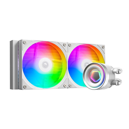 ID-Cooling FX240 INF ARGB AIO 240mm Liquid CPU Cooler - White