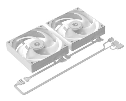 ID-Cooling FX240 LCD ARGB AIO 240mm Liquid CPU Cooler - White