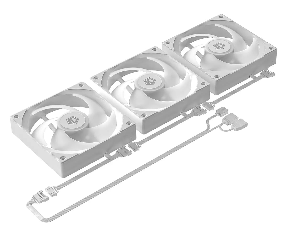 ID-Cooling FX360 LCD ARGB AIO 360mm Liquid CPU Cooler - White