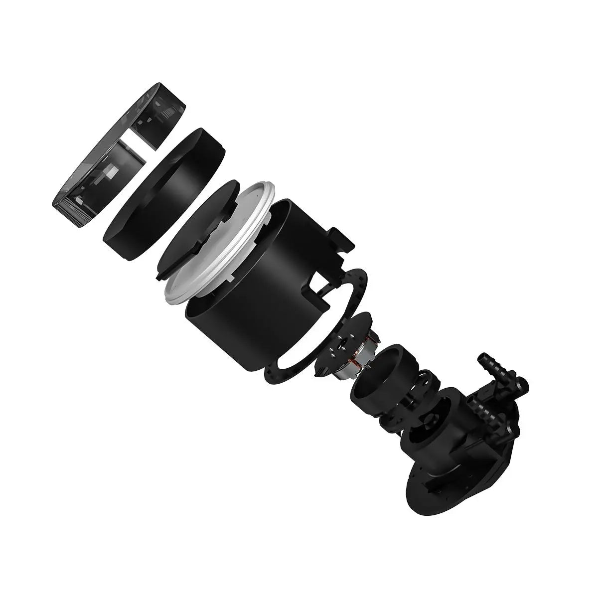 ID-Cooling SL360 V2 Plus Black 360mm AIO Liquid CPU Cooler, 2.1" Display