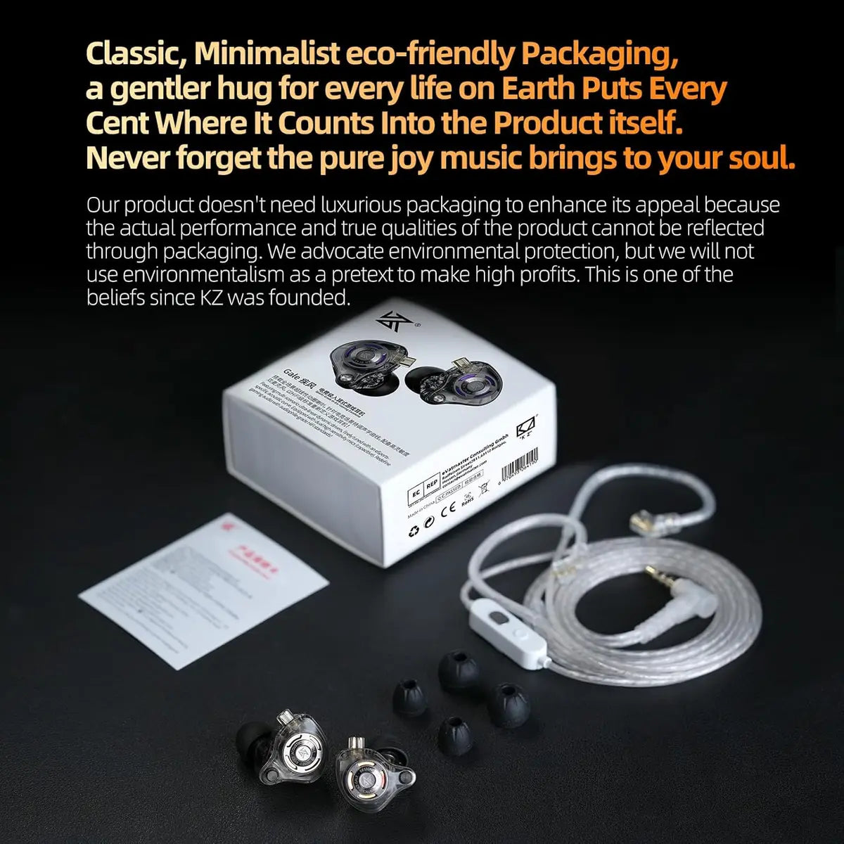 KZ Gale is a high-performance in-ear monitor (IEM)
