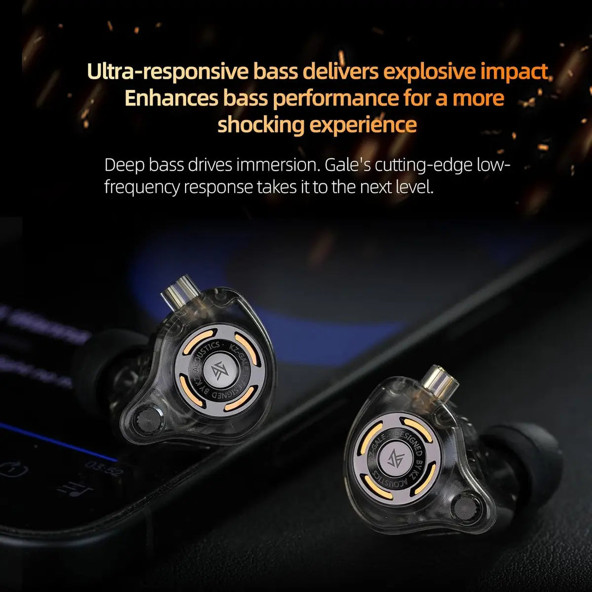 KZ Gale is a high-performance in-ear monitor (IEM)