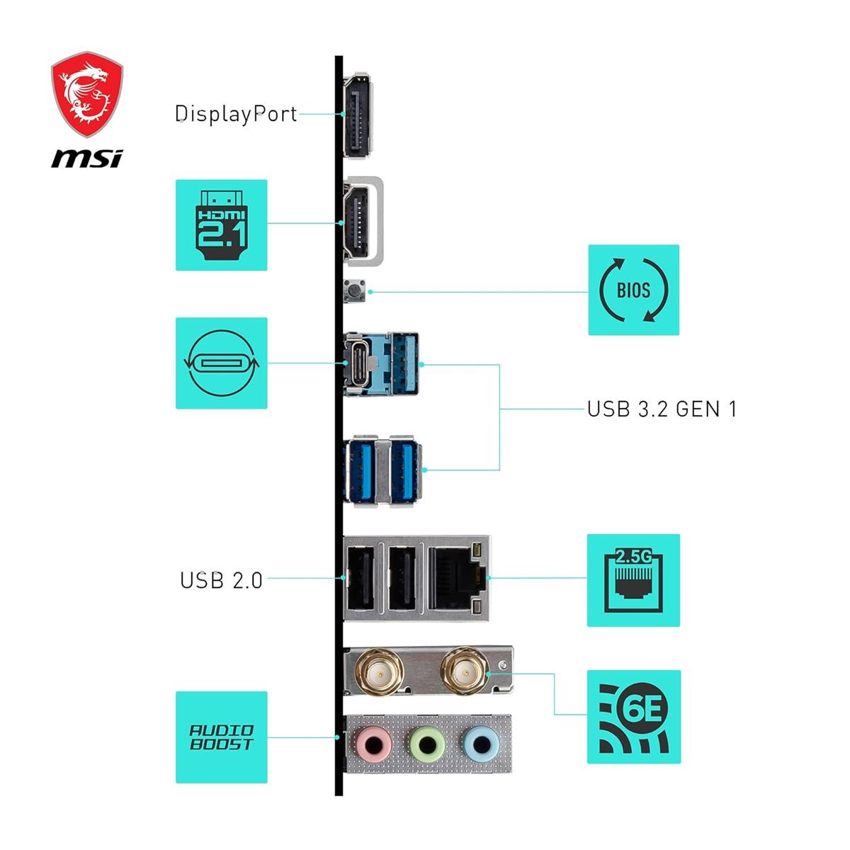 MSI B650M GAMING WIFI