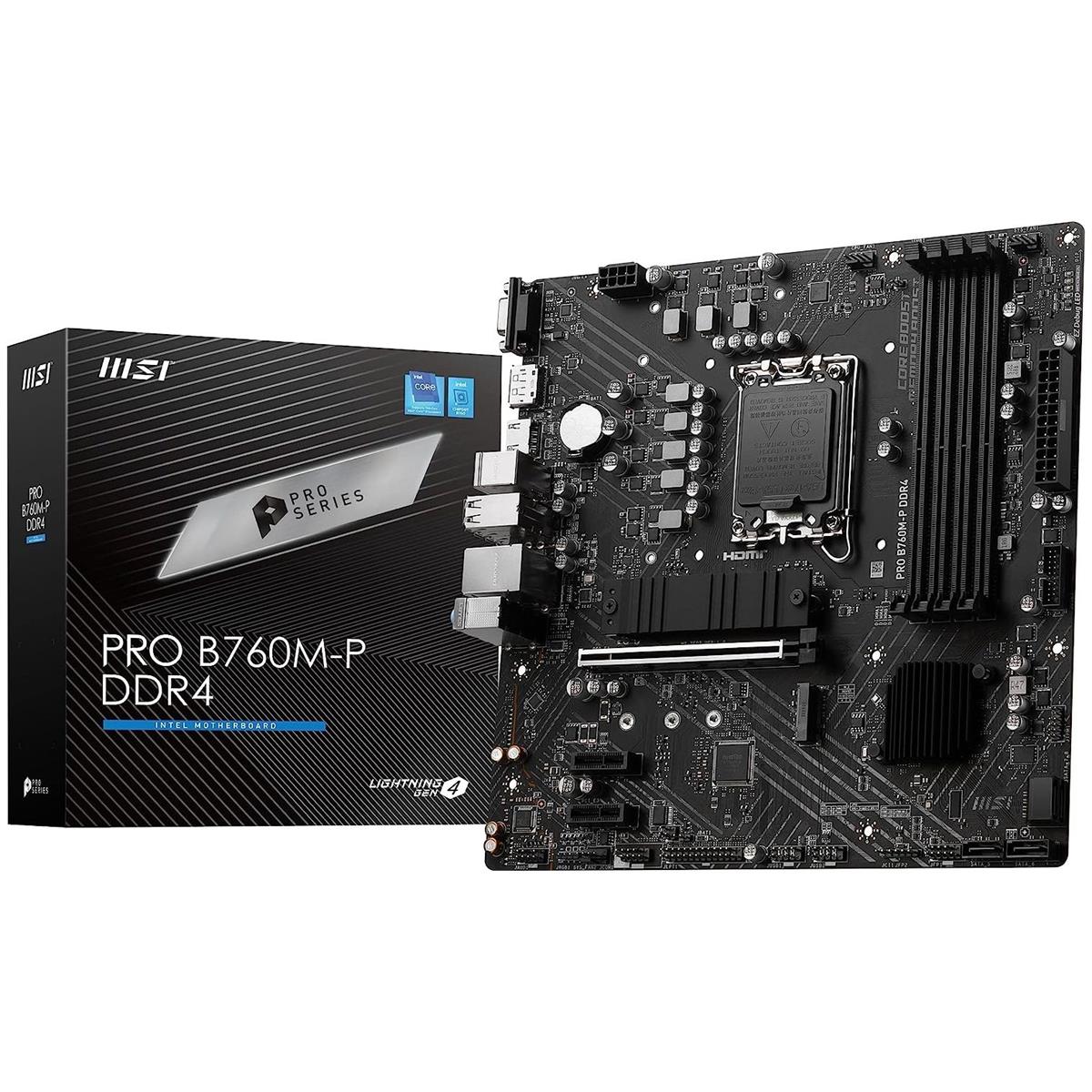 MSI PRO B760M-P DDR4