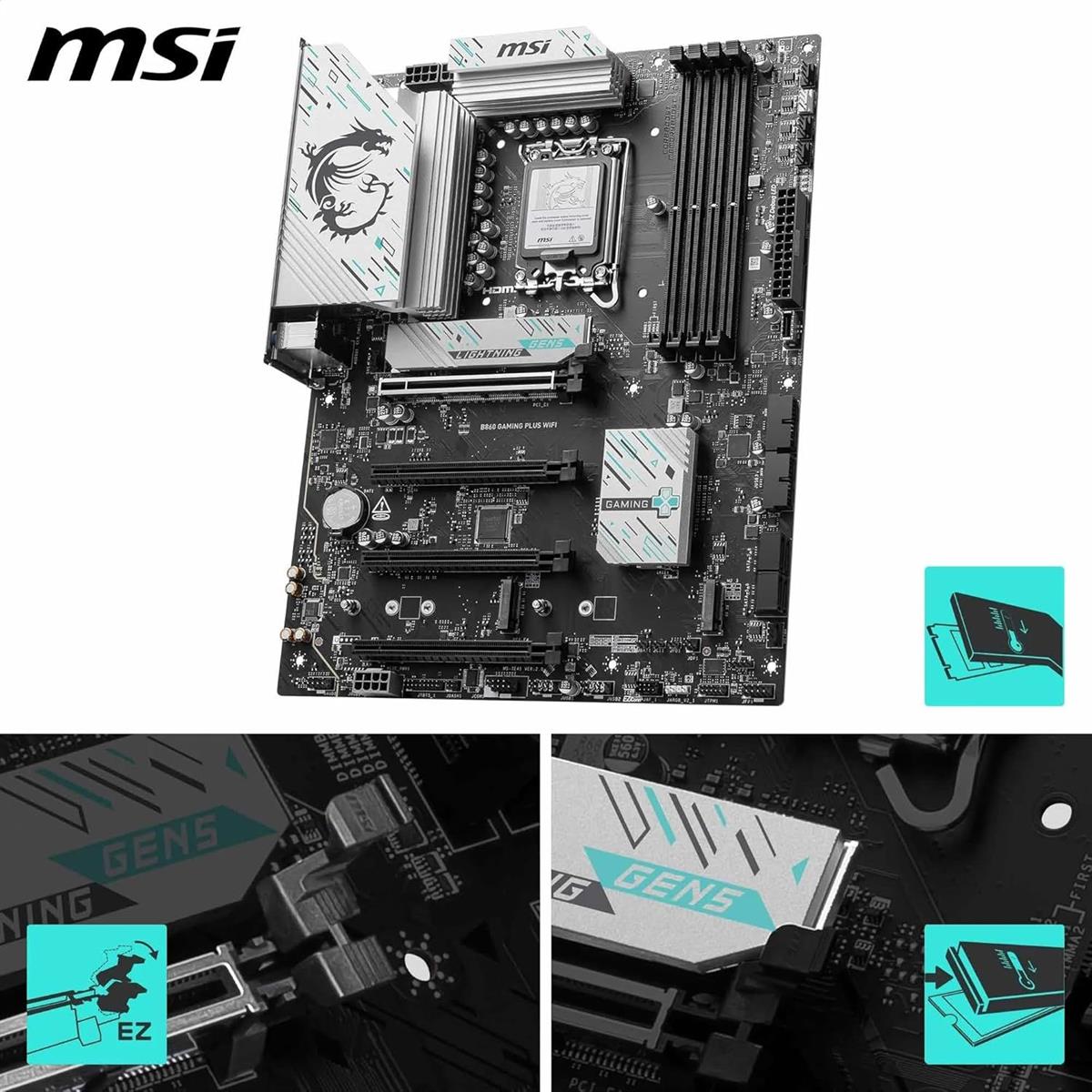 MSI B860 GAMING PLUS WIFI