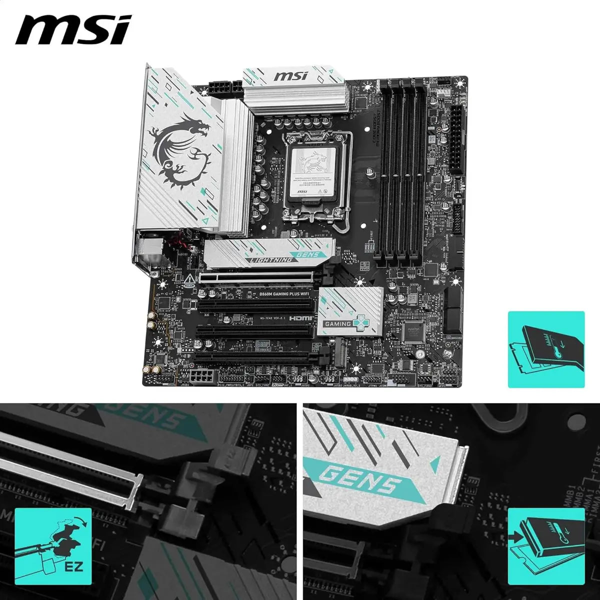 MSI B860M GAMING WIFI