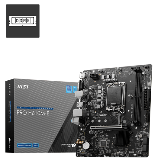 MSI PRO H610M-E DDR5