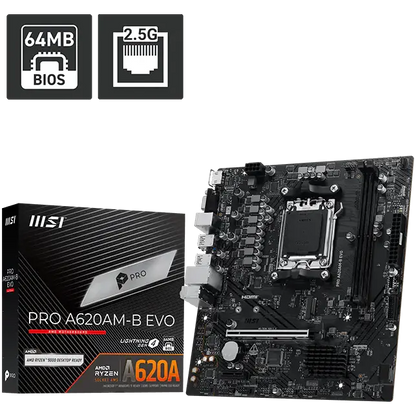 MSI PRO A620AM-B EVO