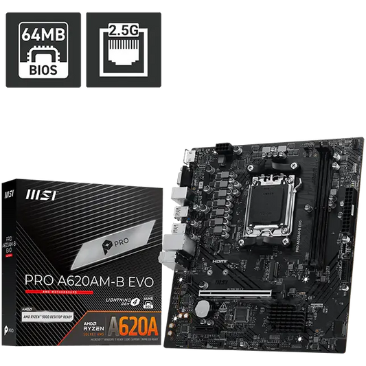MSI PRO A620AM-B EVO