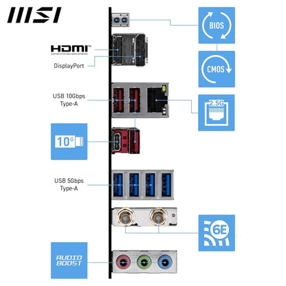 MSI PRO B850-S WIFI 6E