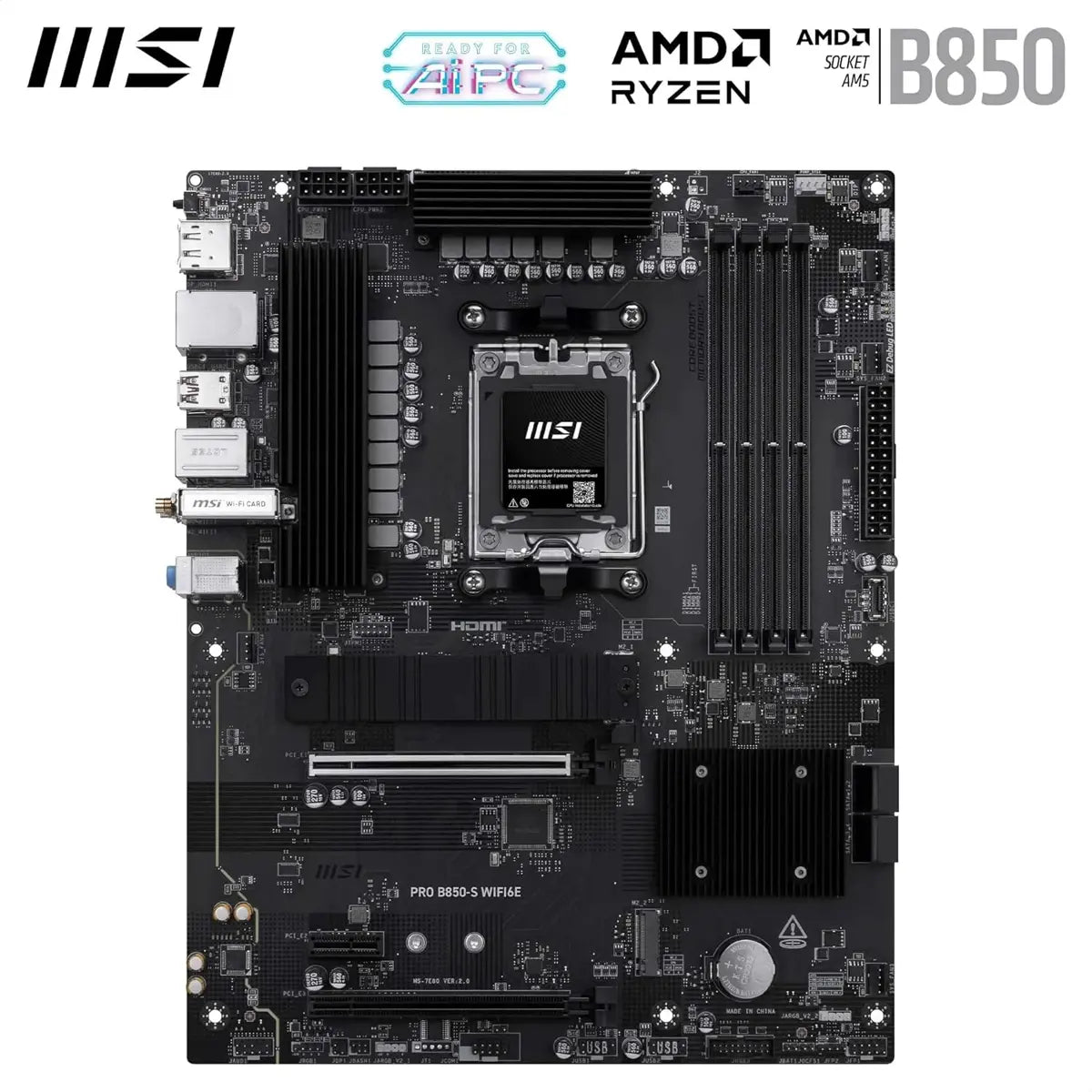 MSI PRO B850-S WIFI 6E